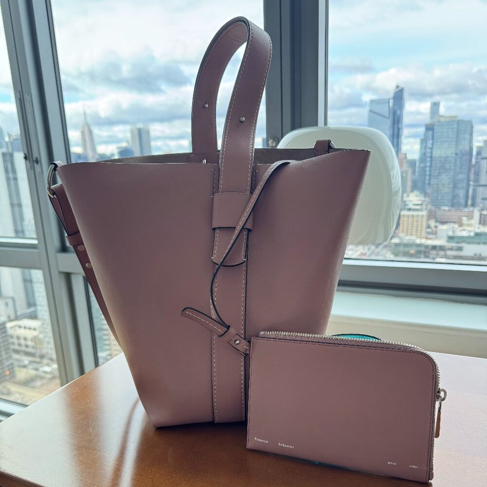 Proenza Schouler Pink Sullivan Tote Bag, Large